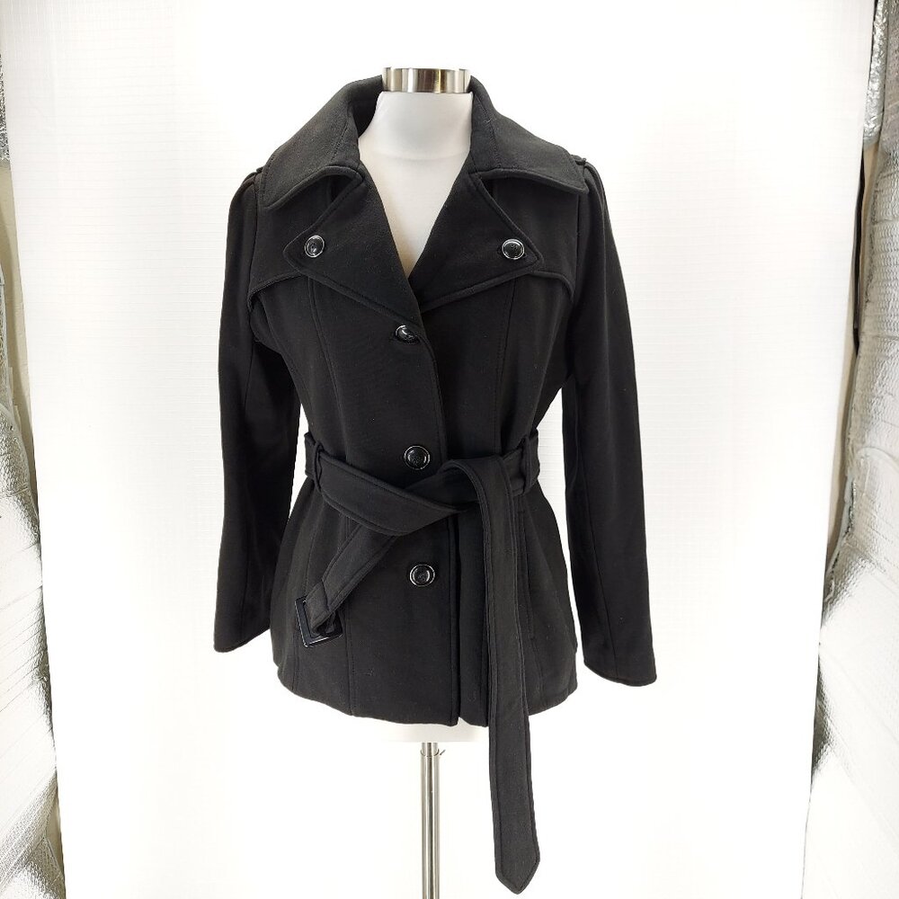 Kenneth Cole Reaction Belted Pea Coat